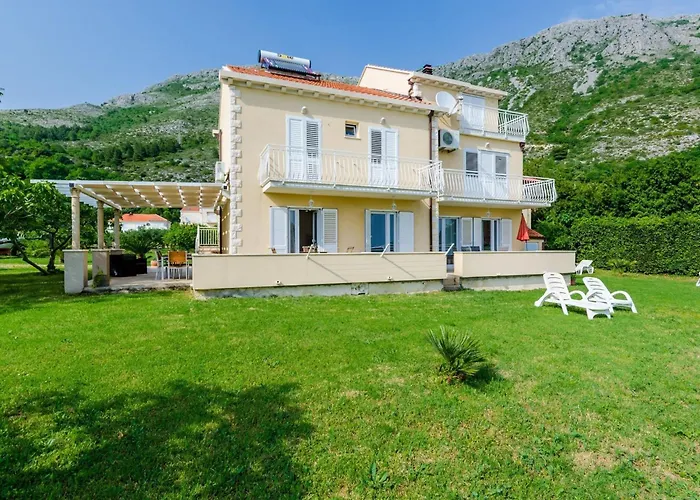 Color - One Bedroom With Terrace And Partial Sea View Blue * Mlini